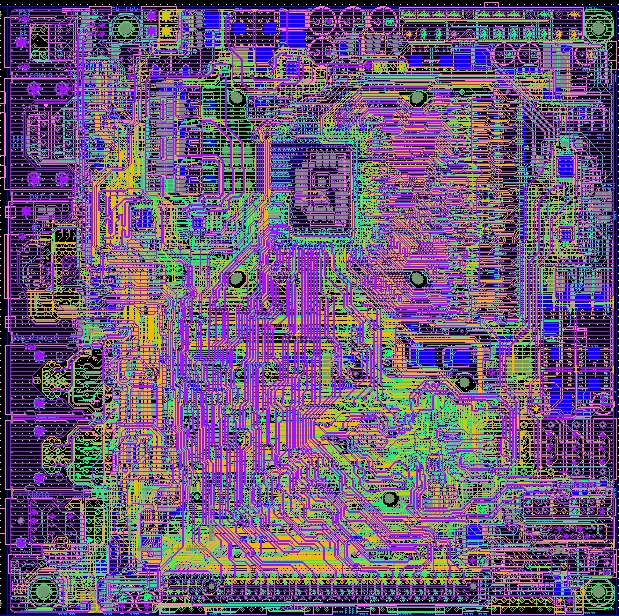 單片機控制板開發(fā)PCBlayout設計 單片機控制板開發(fā)PCBlayout設計